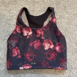Size small floral workout top
